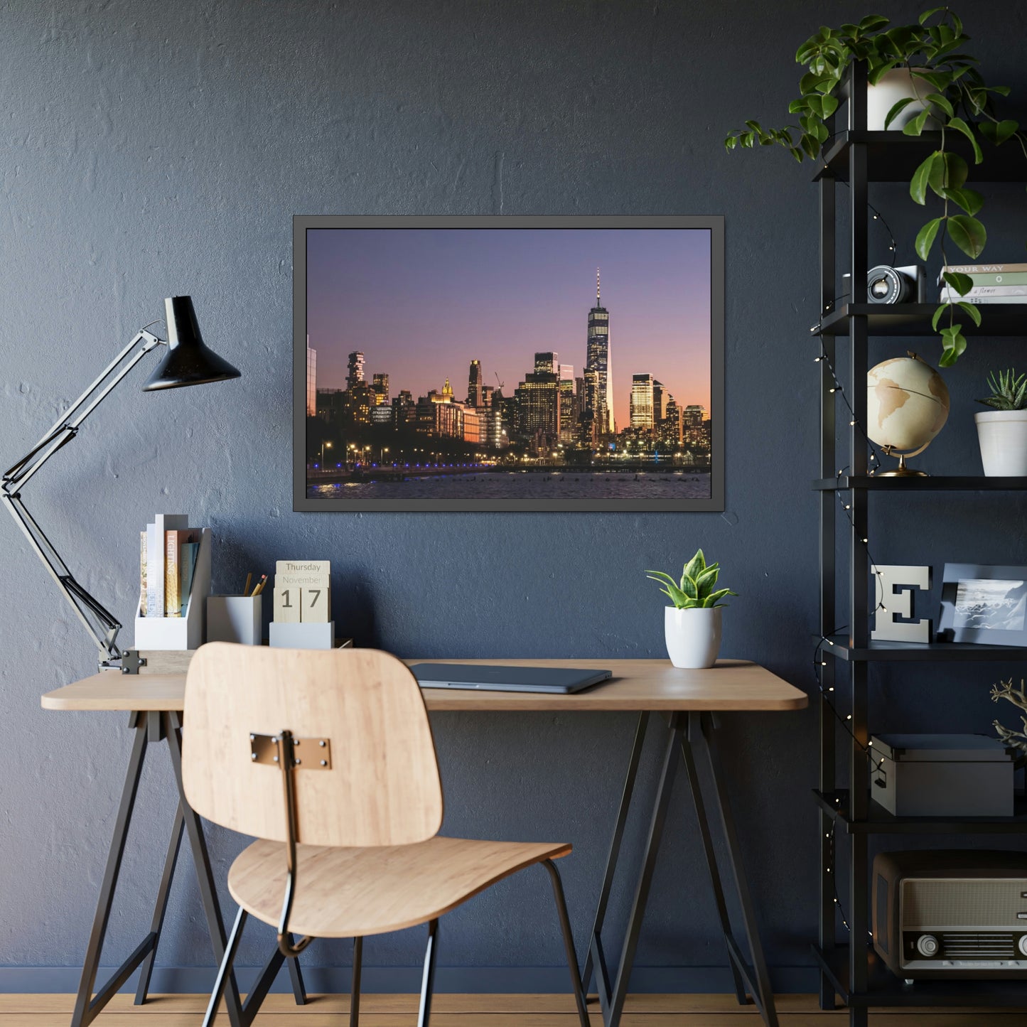 A View On the Hudson Framed Picture