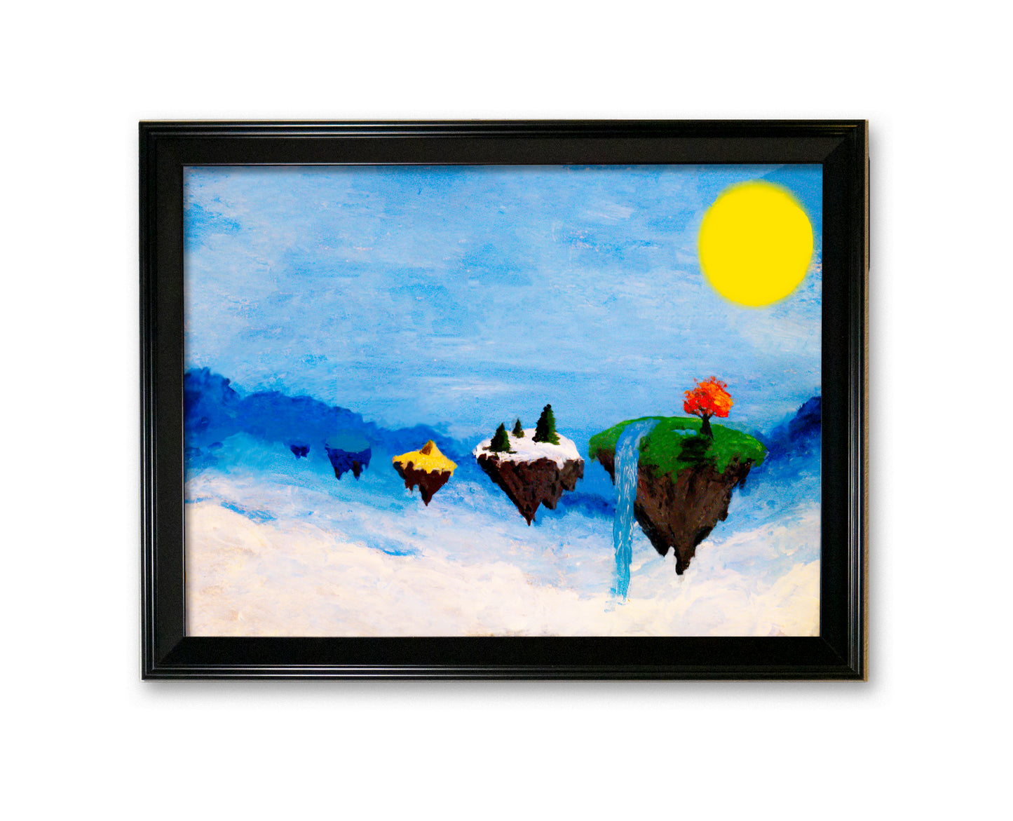 Floating Islands Poster