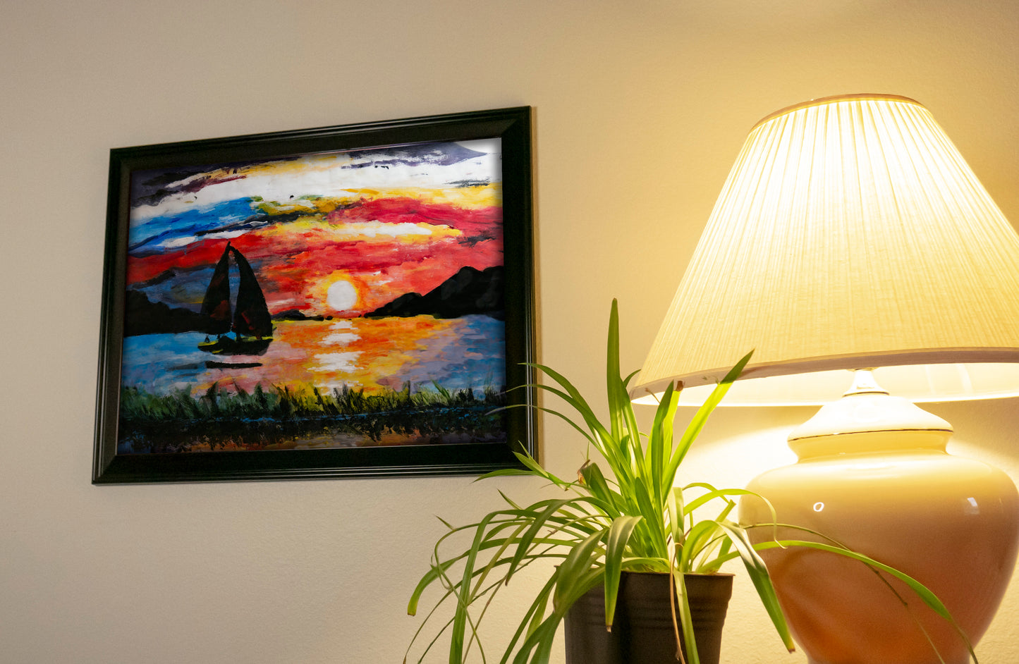 An Impressionists Sailboat Poster