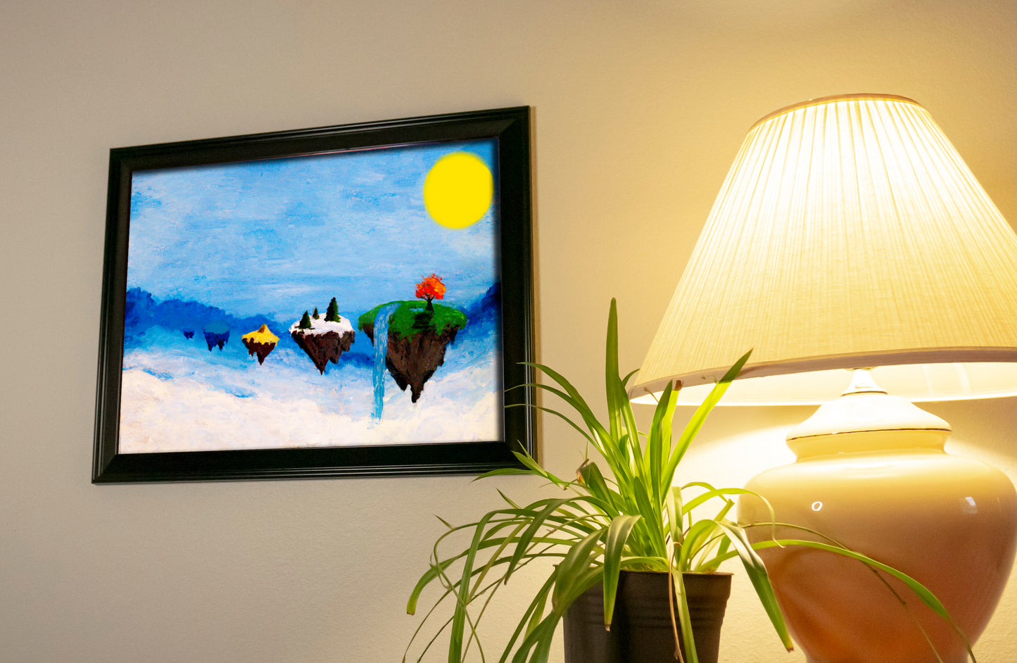 Floating Islands Poster