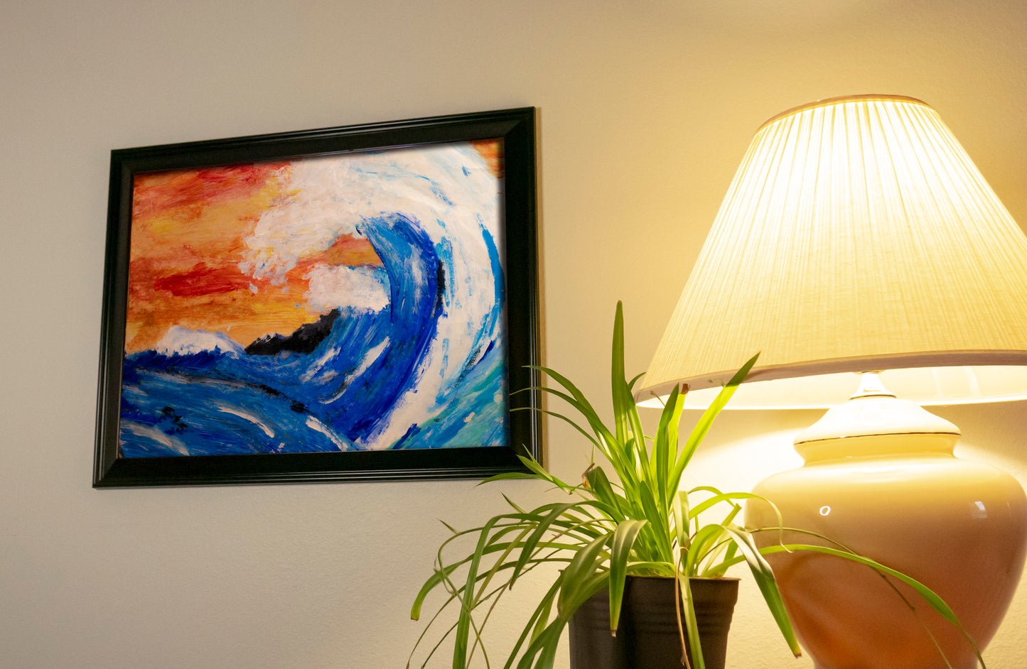 An Impressionists Wave Poster