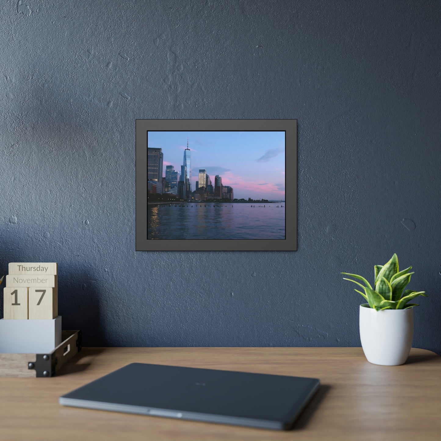 Early Morning in FIDI Framed Picture
