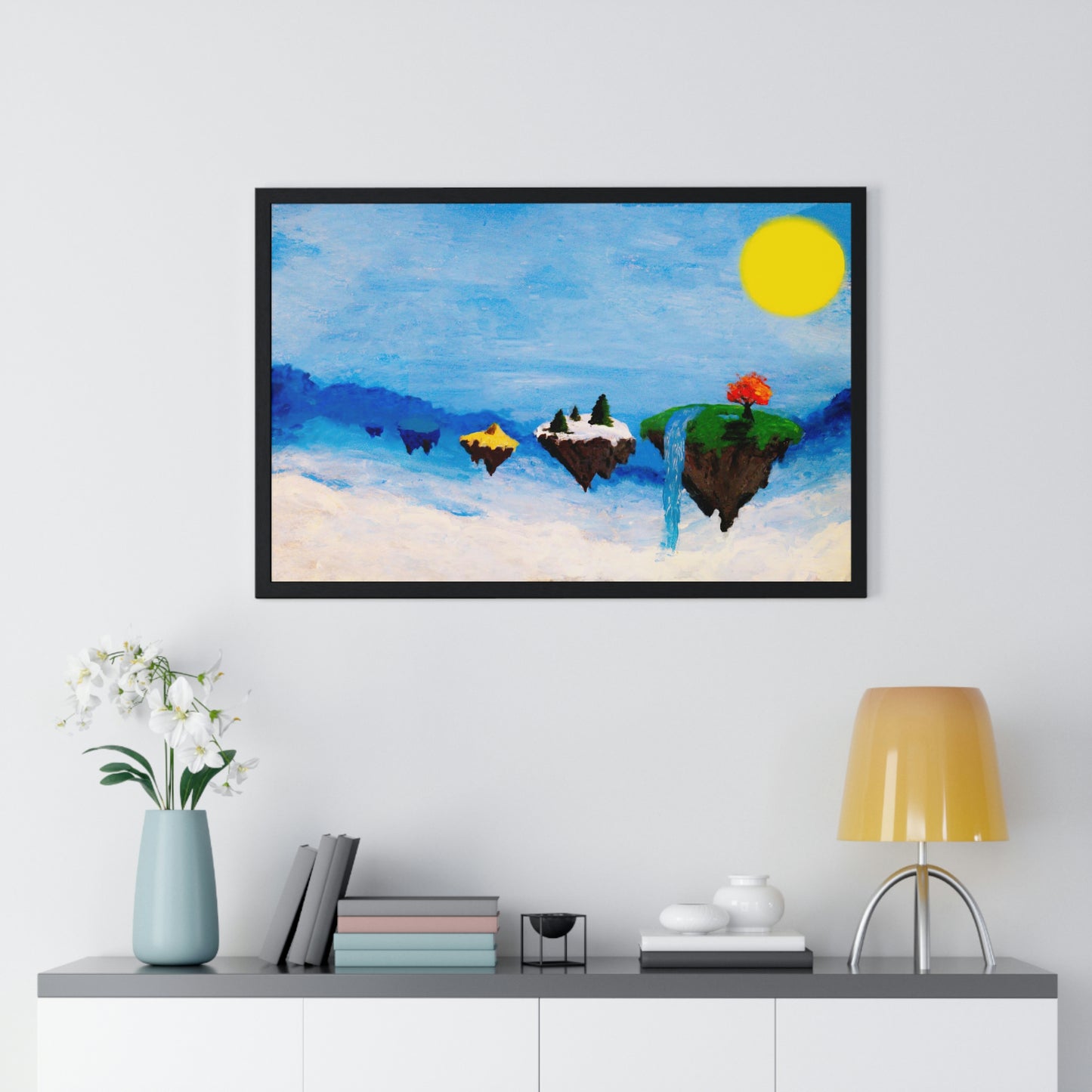 Floating Islands Poster