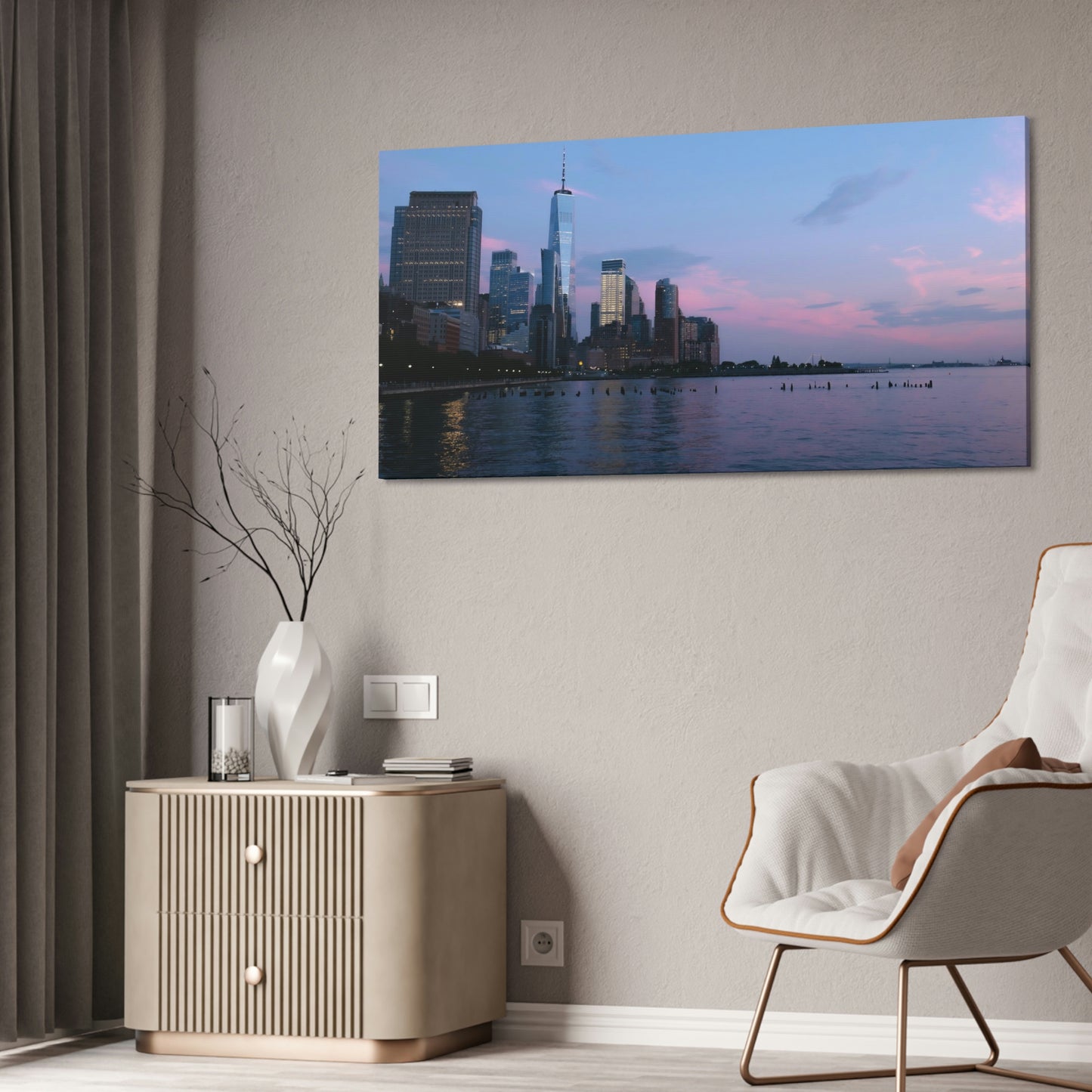 Early Morning In FIDI Canvas