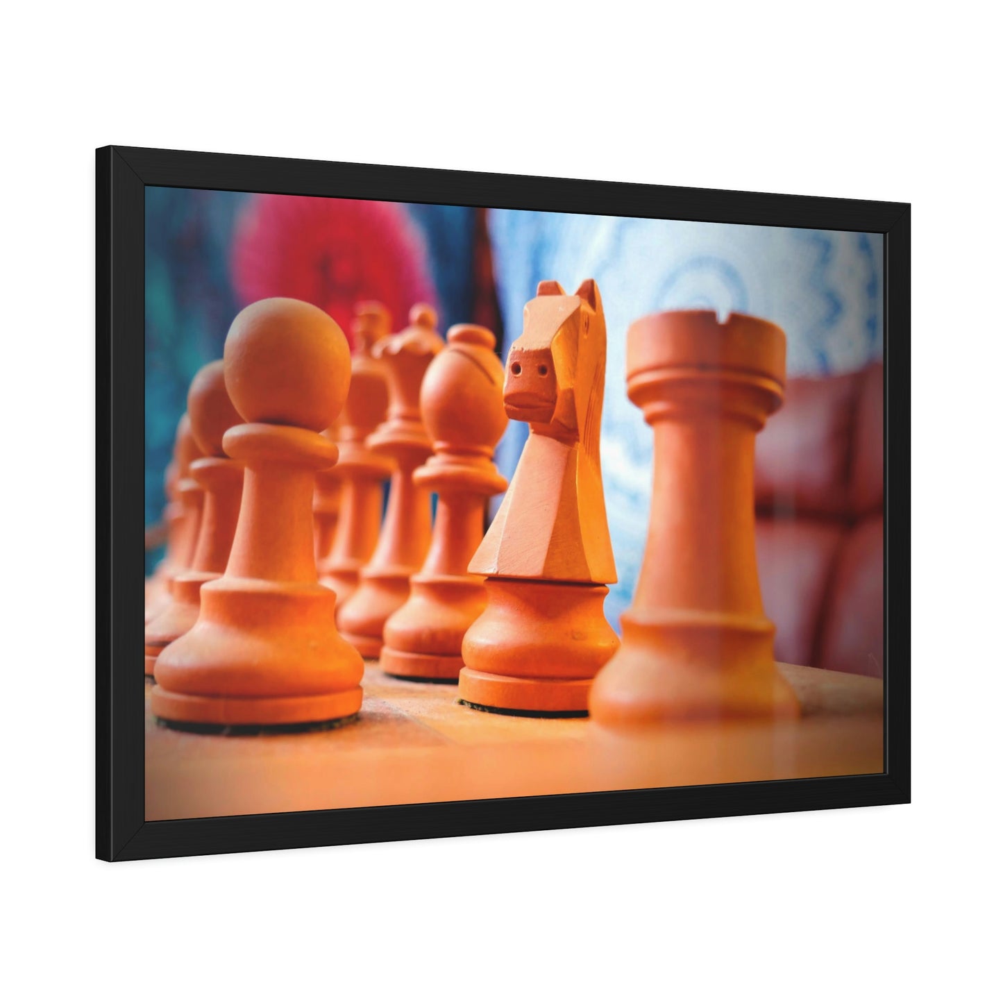 The Wooden Knight Framed Picture