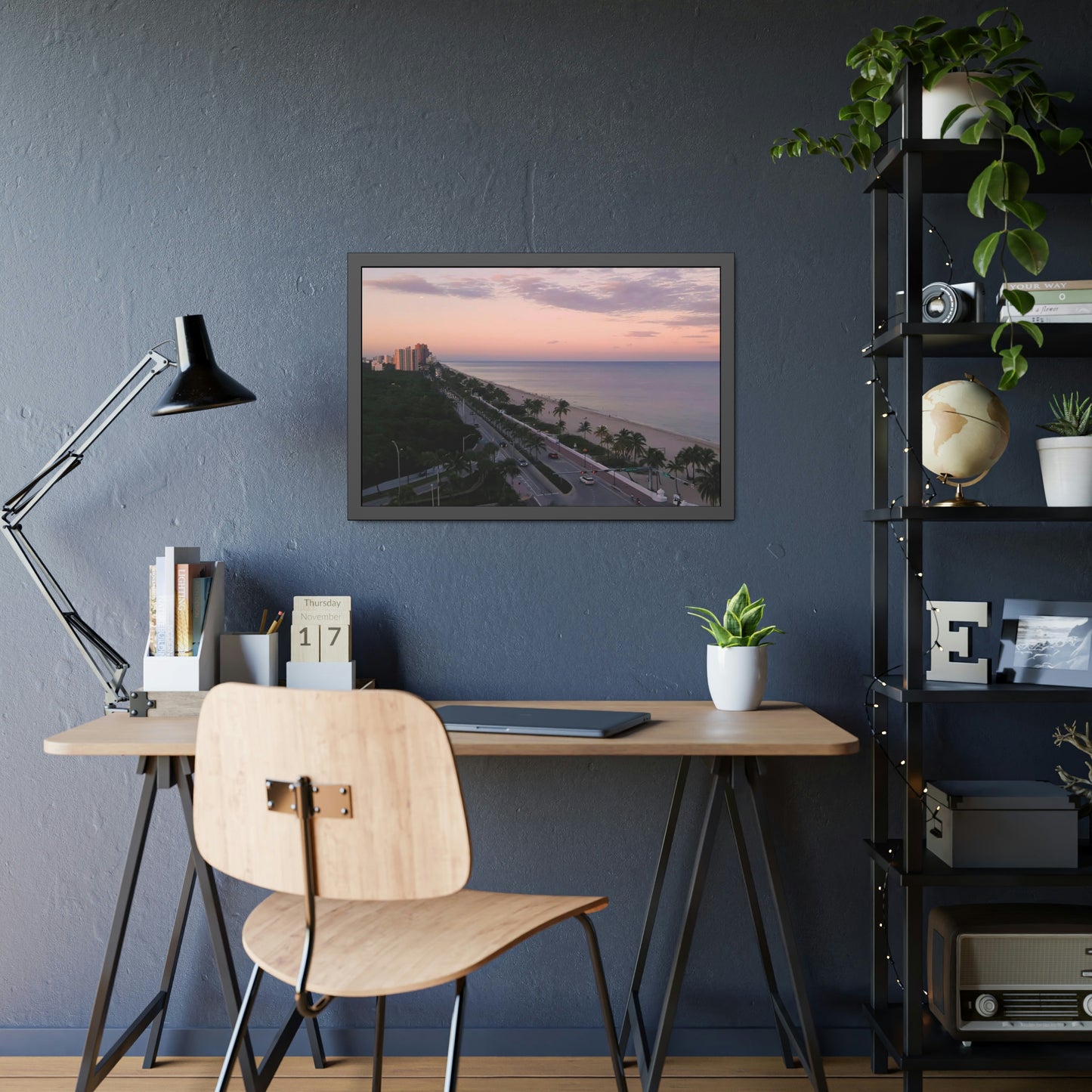 A Beachside Escape Framed Picture