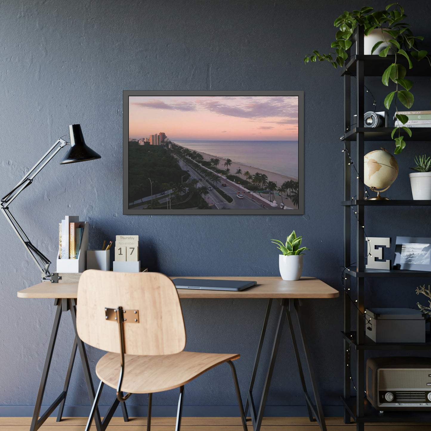 A Beachside Escape Framed Picture