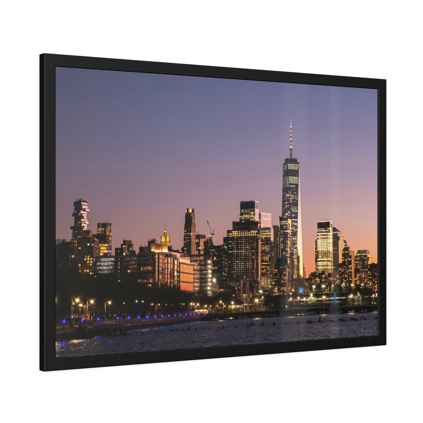 A View On the Hudson Framed Picture
