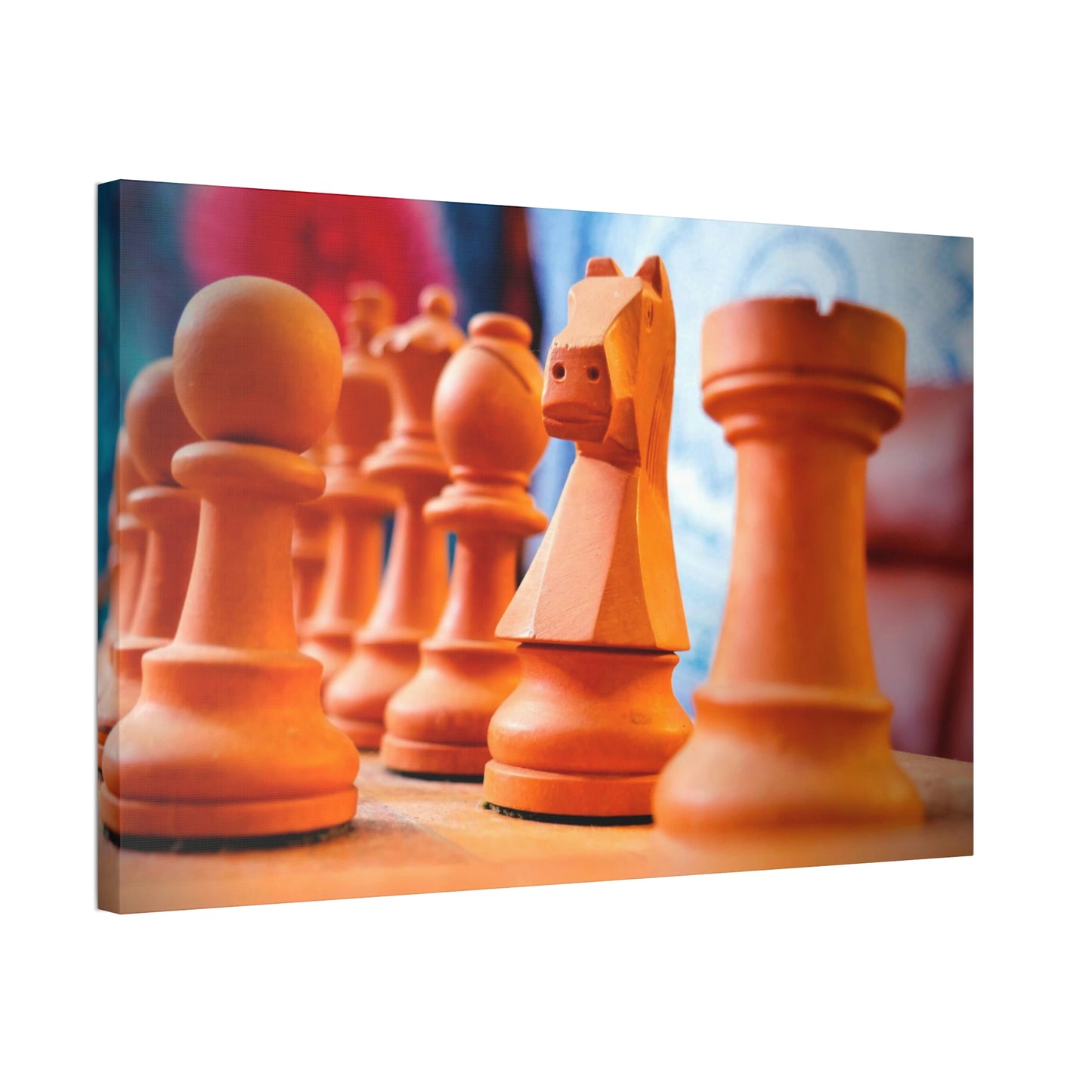 The Wooden Knight Canvas