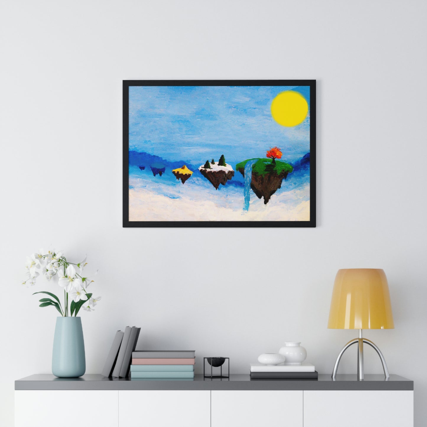 Floating Islands Poster