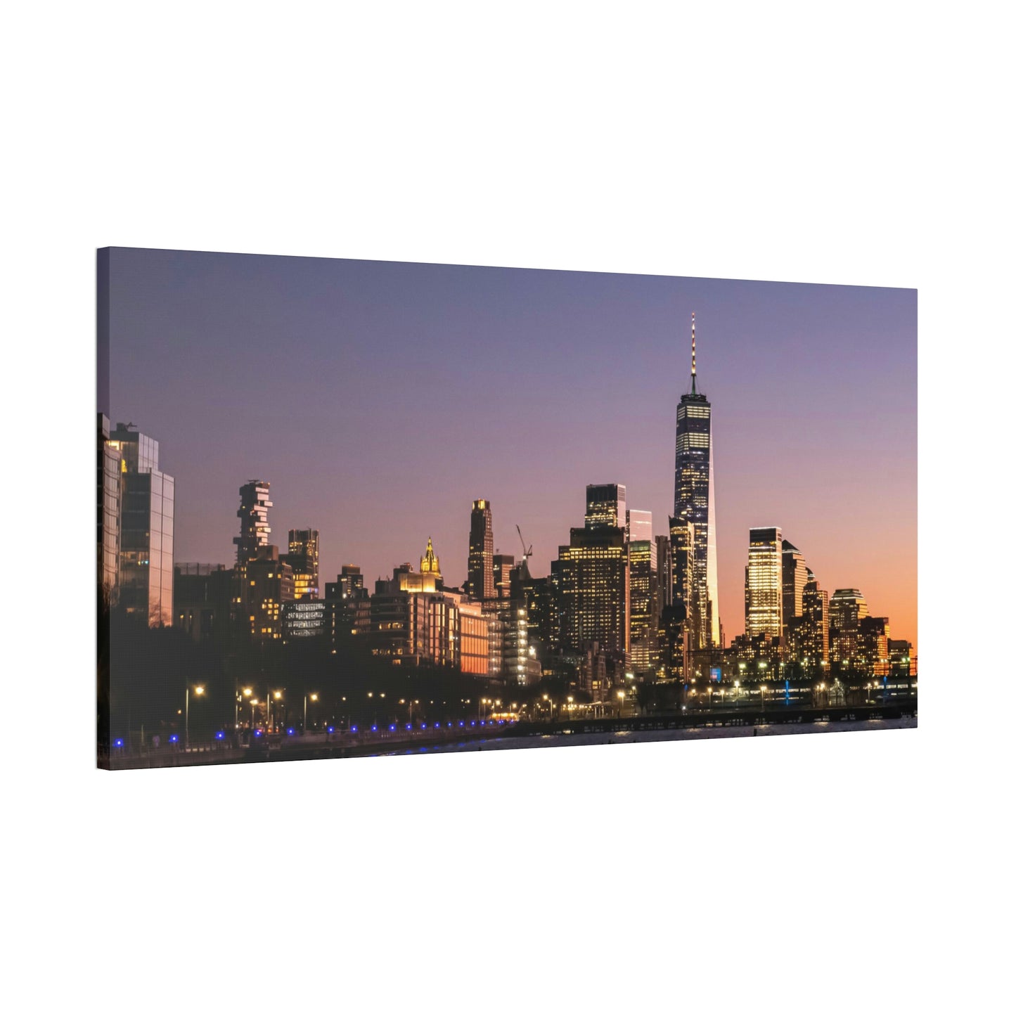 A View From the Hudson Canvas