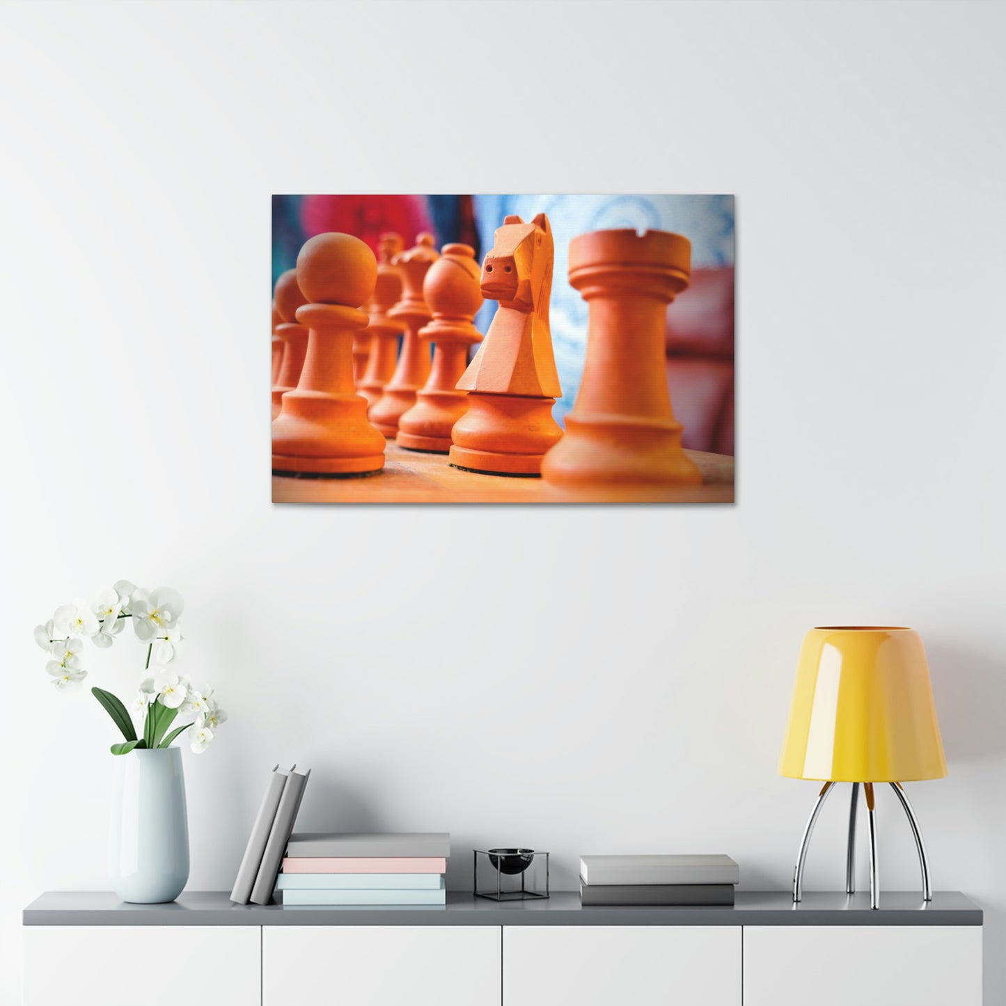 The Wooden Knight Canvas