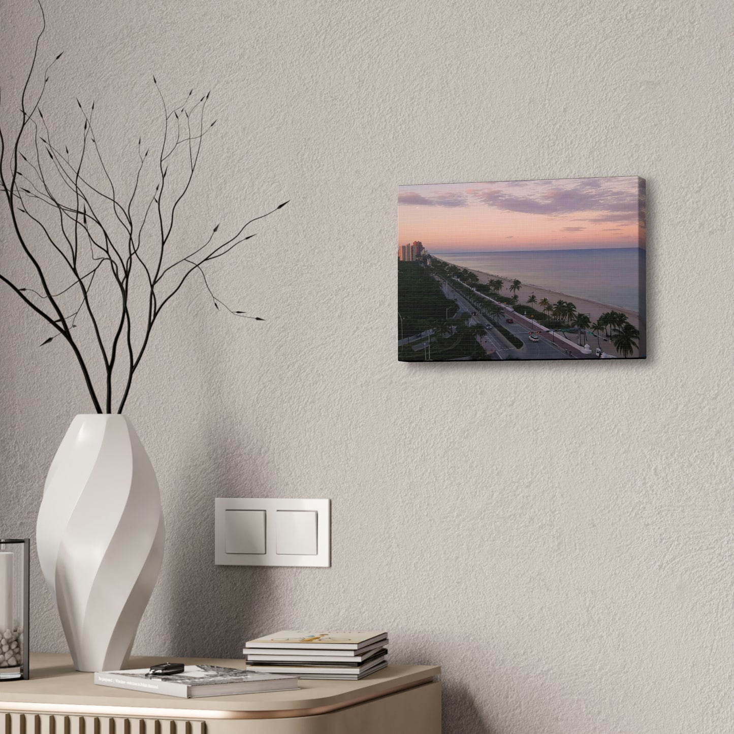 A Beachside Escape Canvas