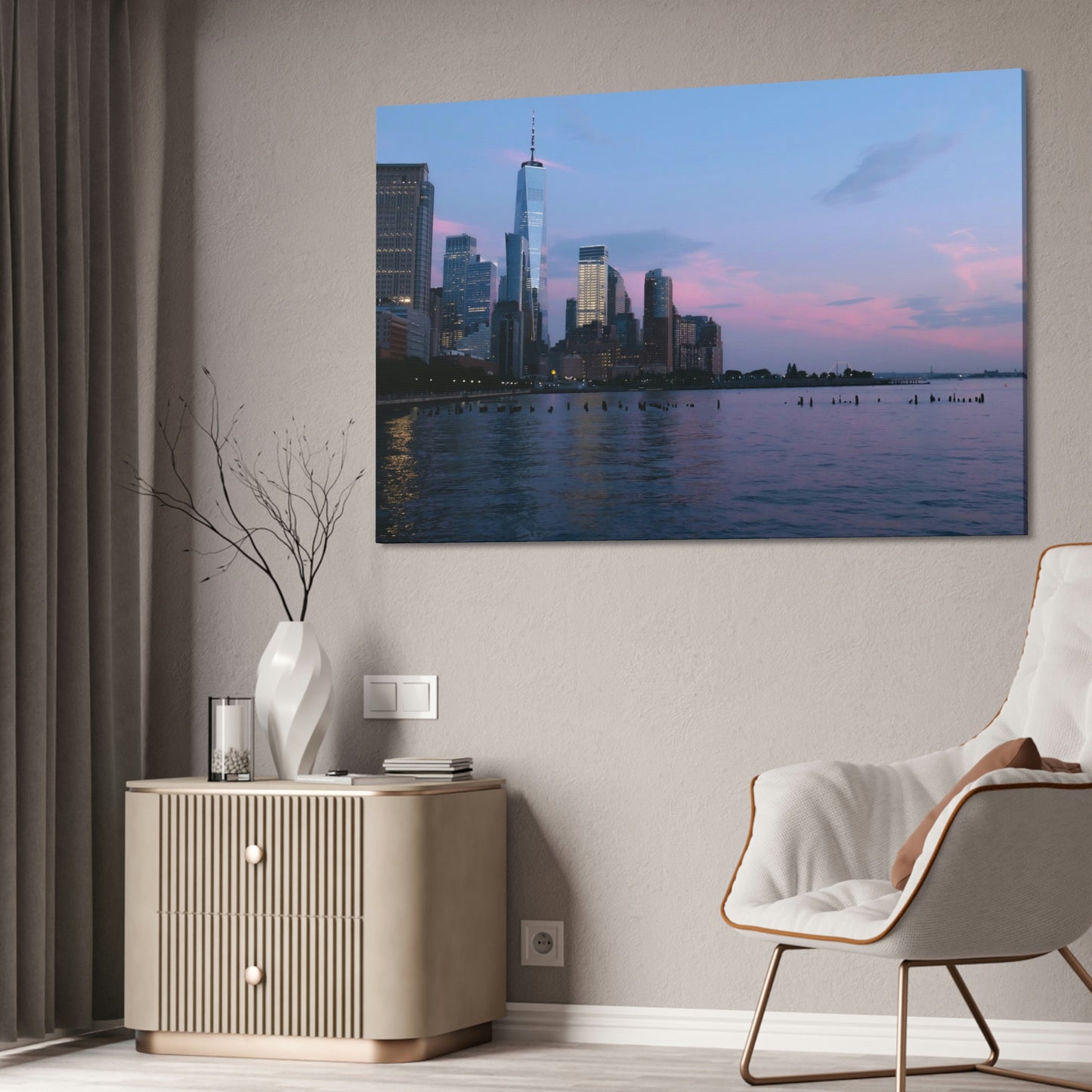 Early Morning In FIDI Canvas