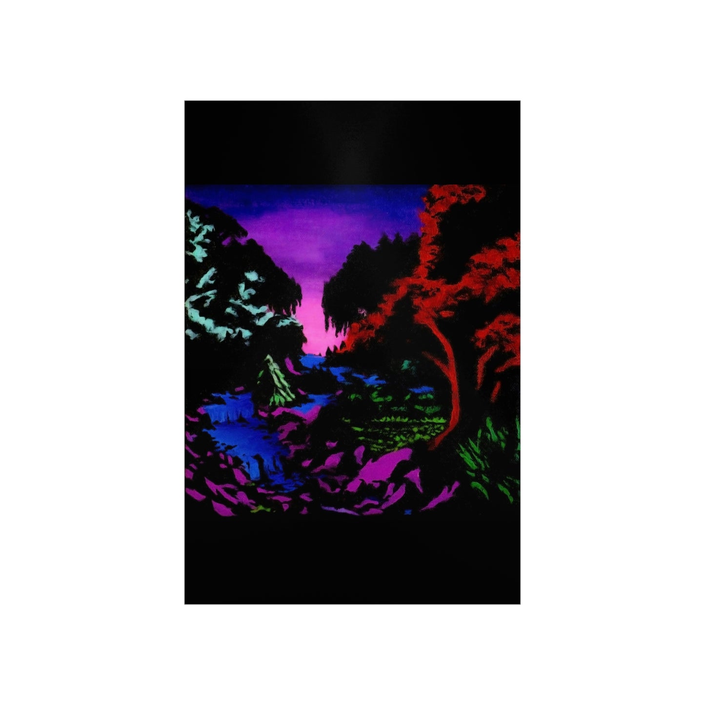 A Neon Forest Poster