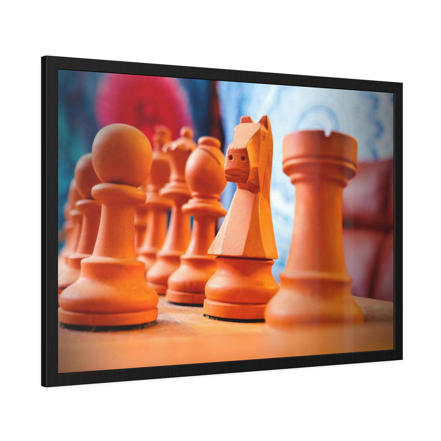 The Wooden Knight Framed Picture