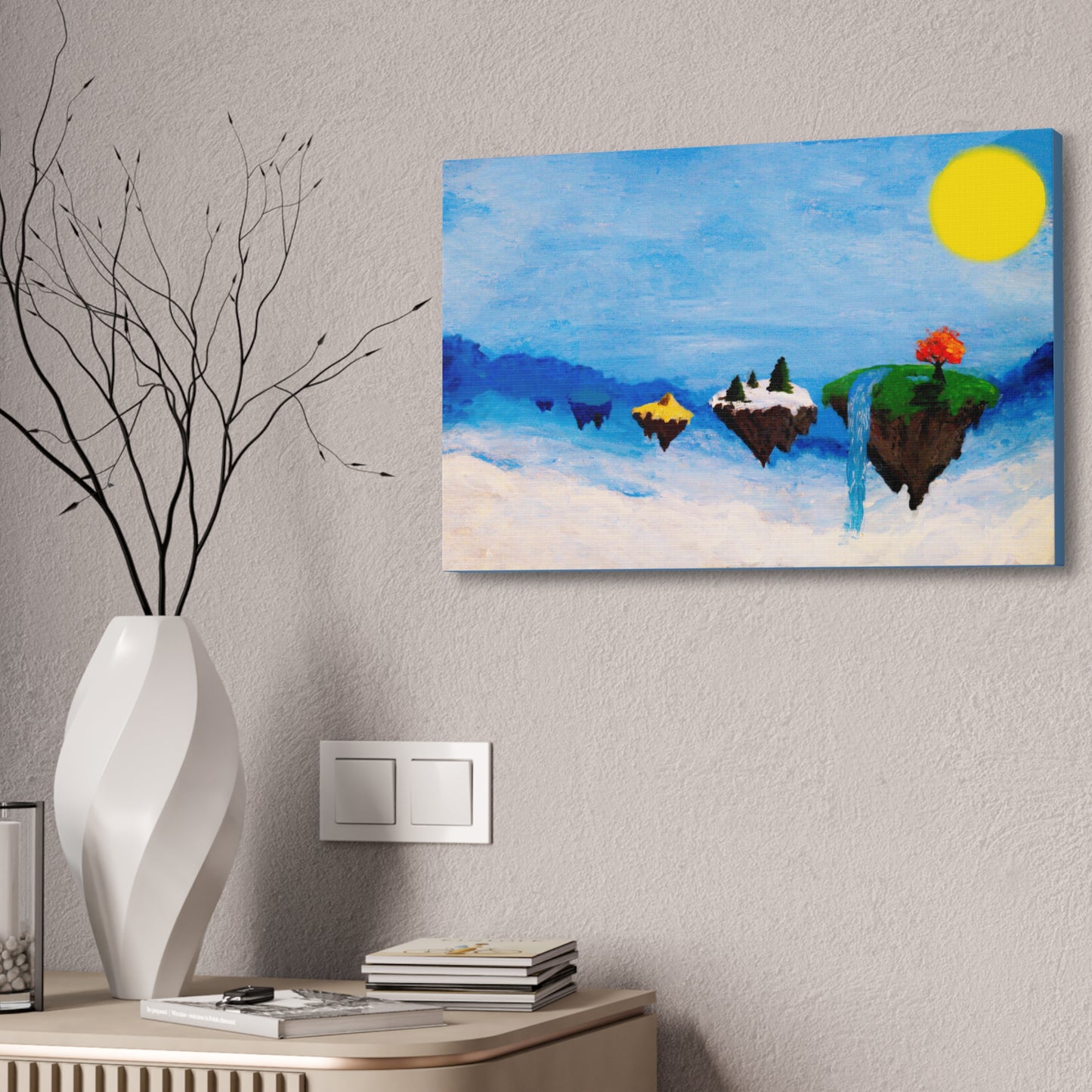 Floating Islands Canvas