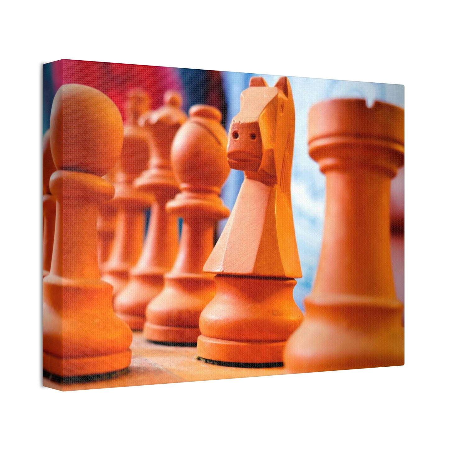 The Wooden Knight Canvas