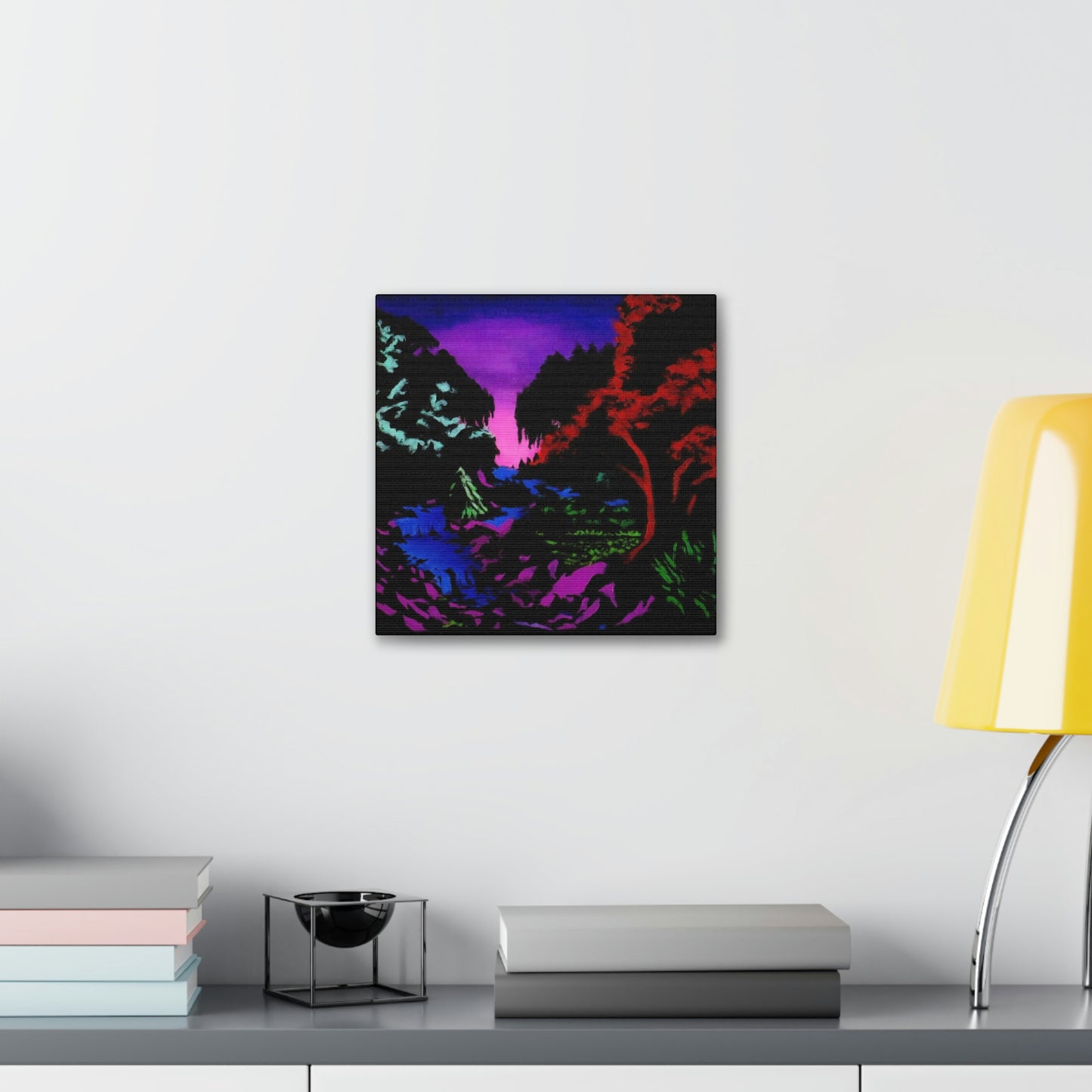 A Neon Forest Canvas