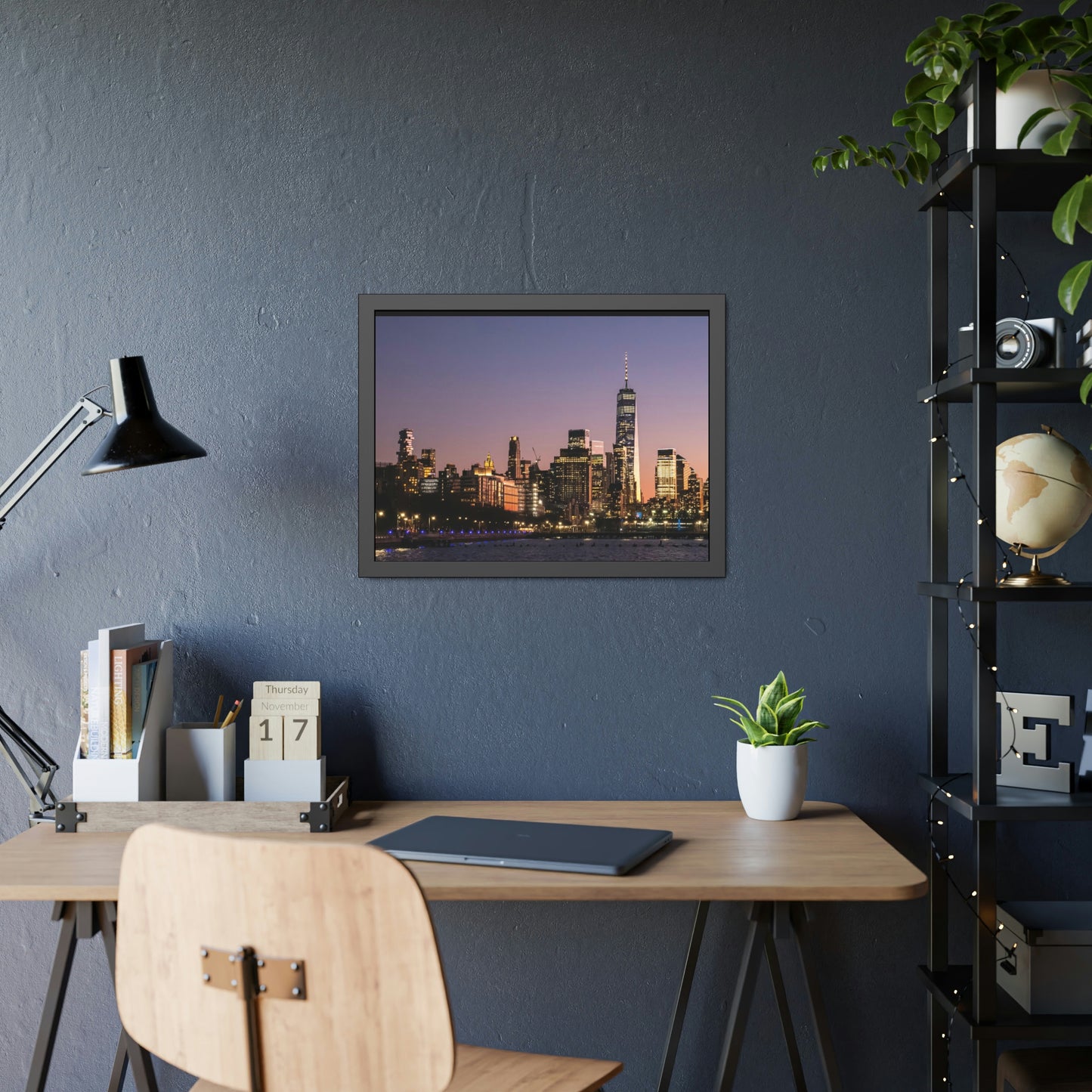 A View On the Hudson Framed Picture
