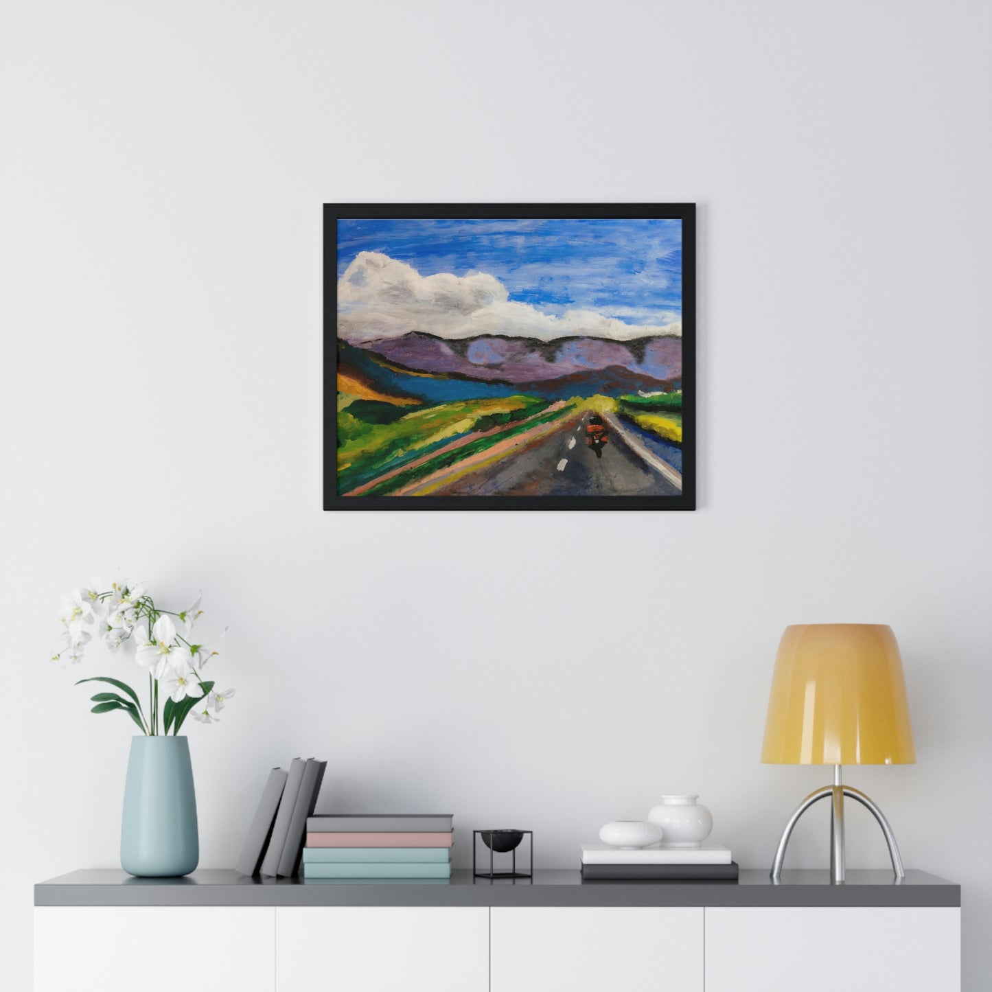A Drive Through the Rockies Poster