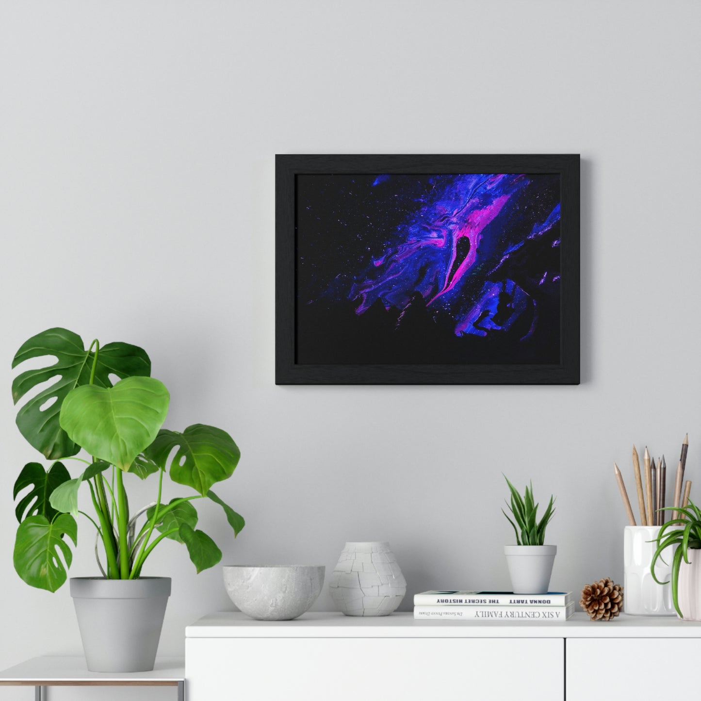 A Midnight Galaxy View Poster