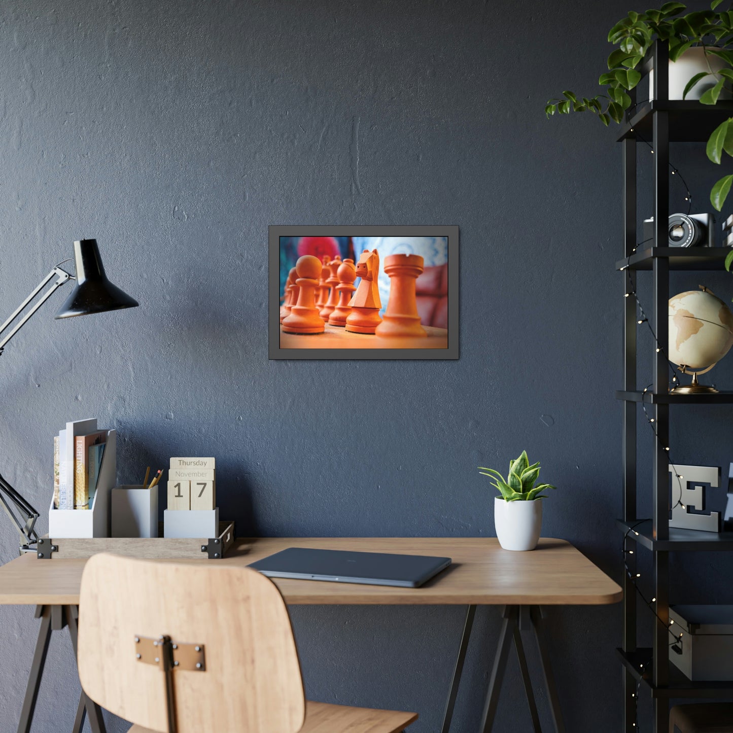 The Wooden Knight Framed Picture