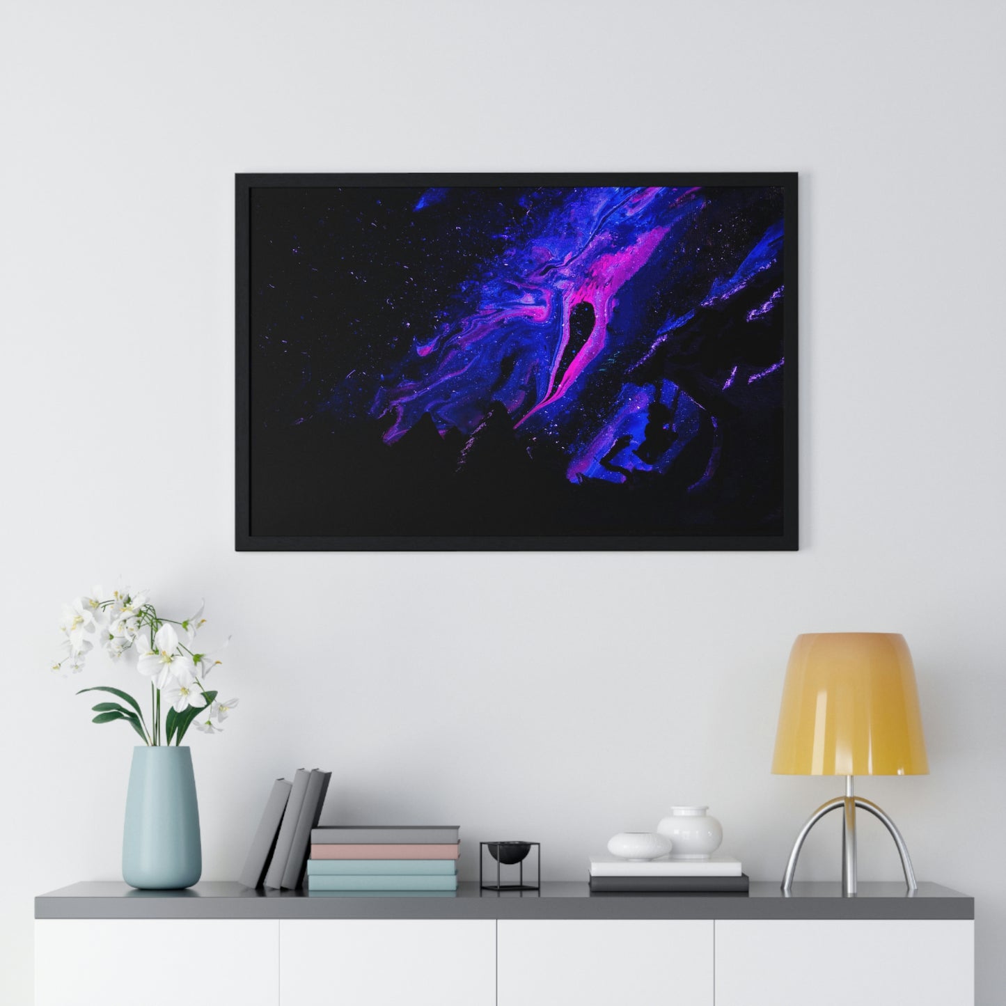 A Midnight Galaxy View Poster