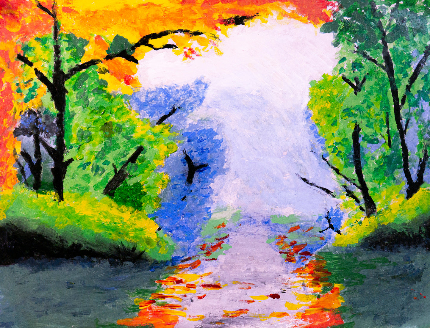 An Impressionists Forest Poster