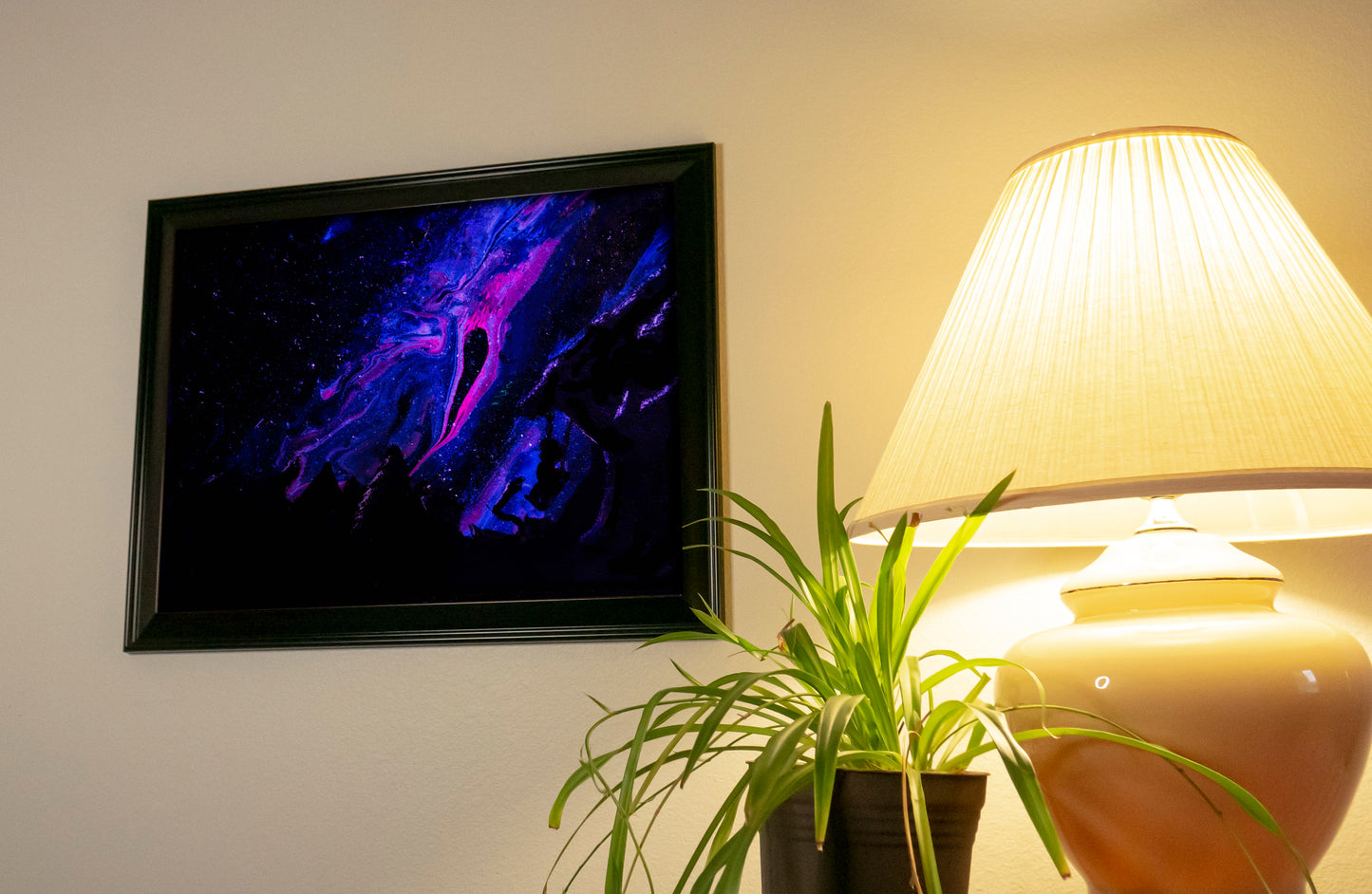 A Midnight Galaxy View Poster