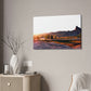 Sunset in The Badlands Canvas