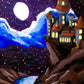 A Moonlit Castle Poster