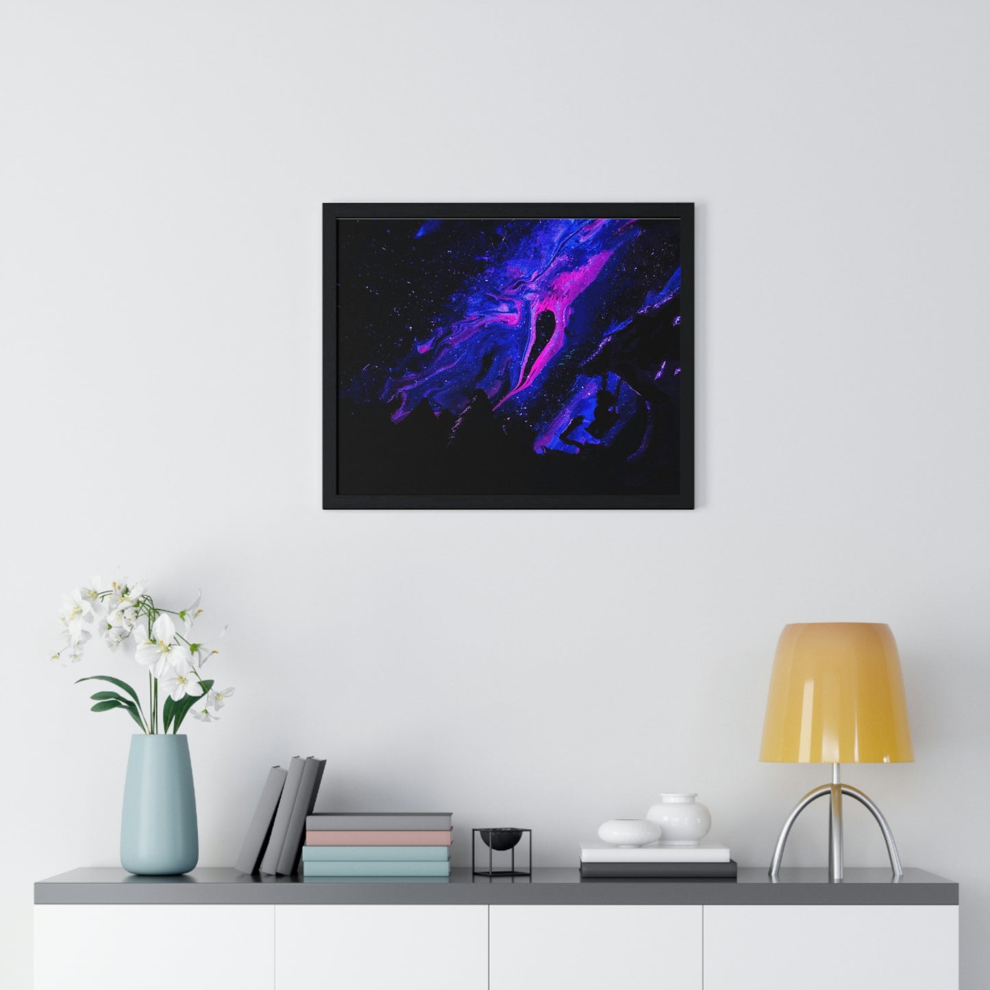 A Midnight Galaxy View Poster