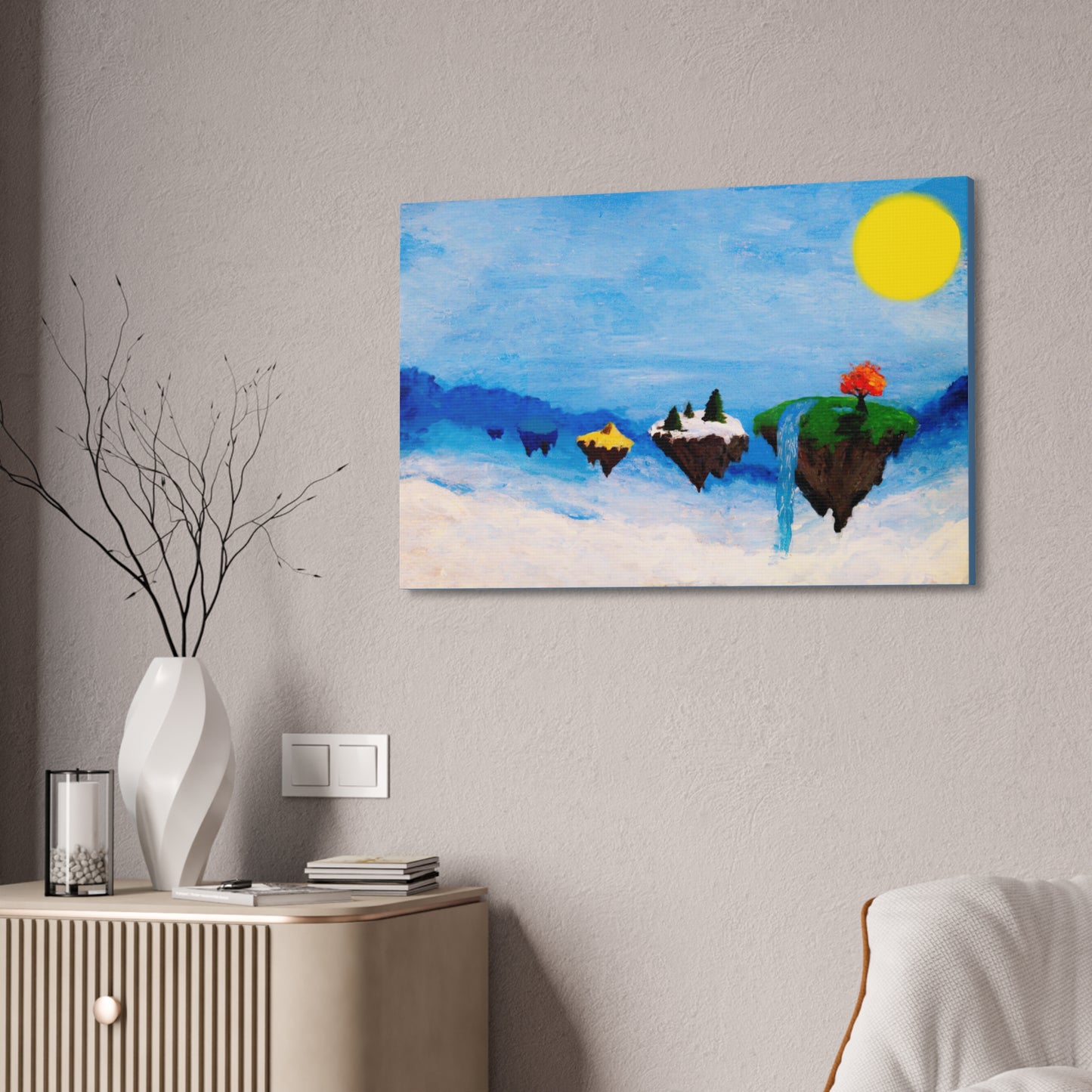 Floating Islands Canvas