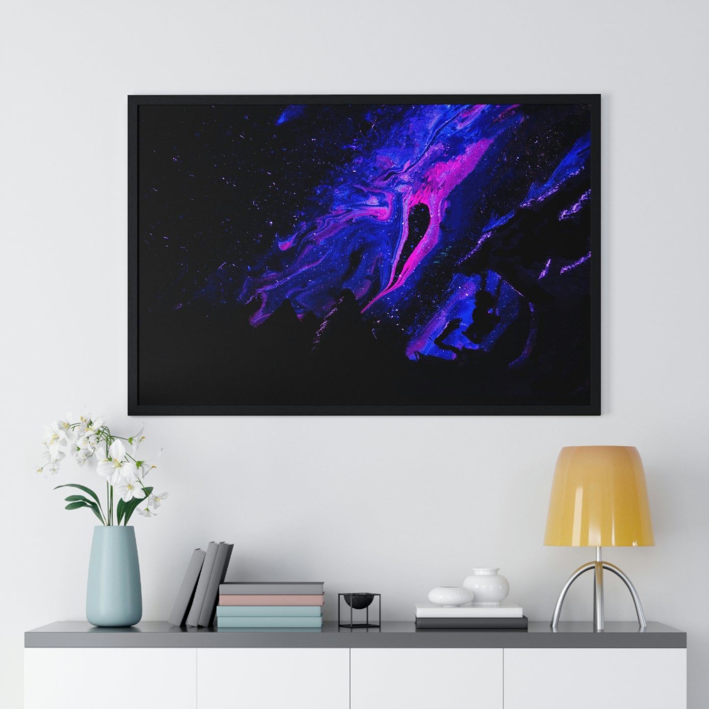 A Midnight Galaxy View Poster