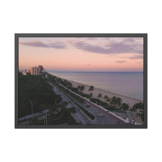 A Beachside Escape Framed Picture