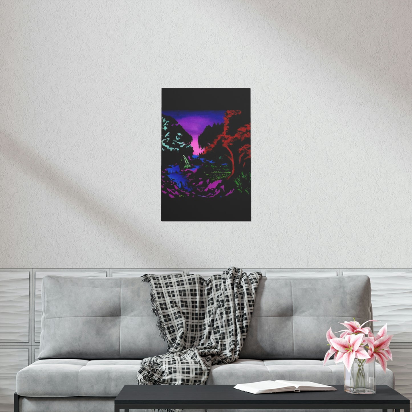 A Neon Forest Poster