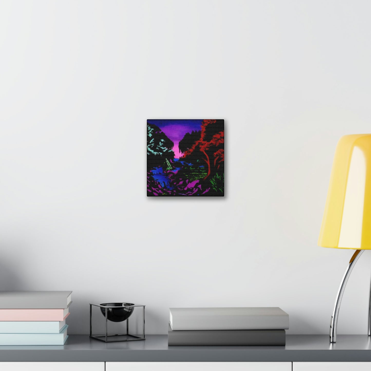 A Neon Forest Canvas