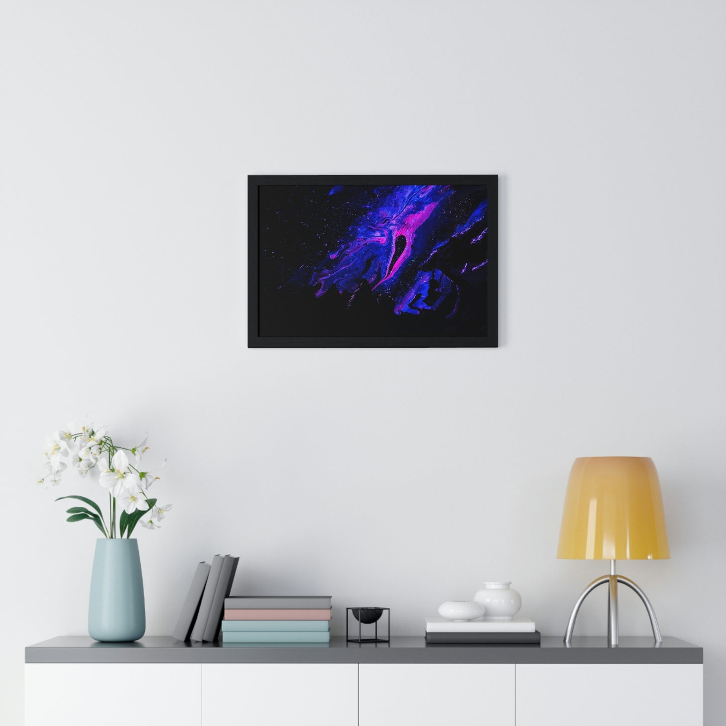 A Midnight Galaxy View Poster