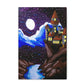 A Moonlit Castle Canvas