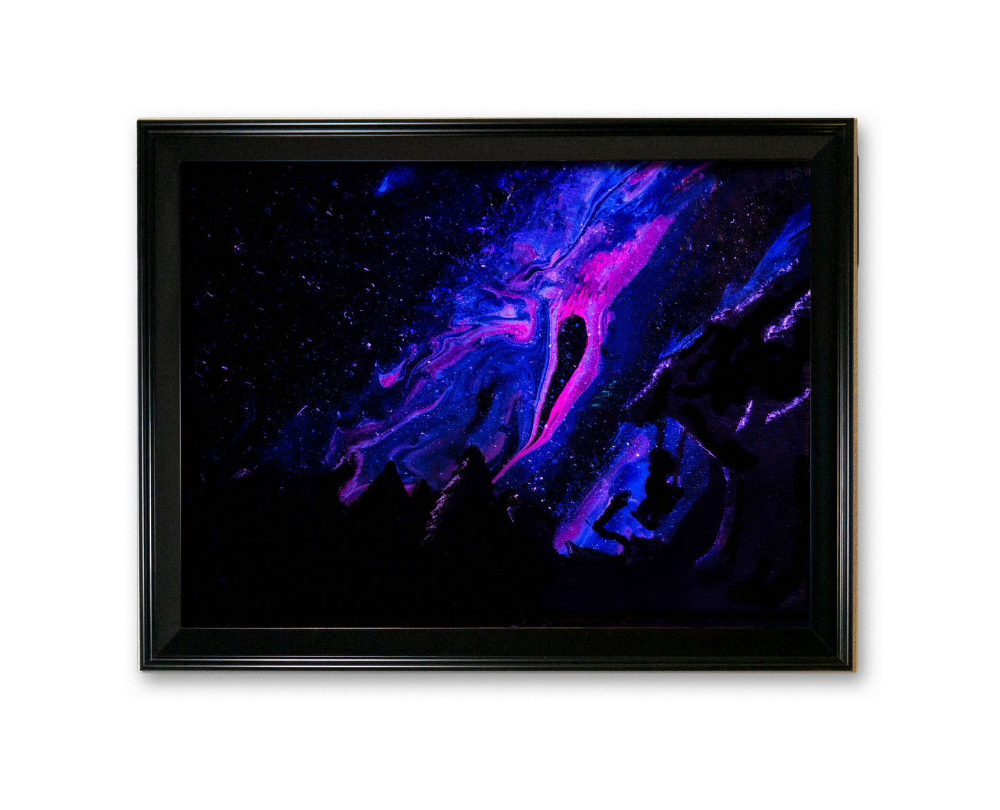 A Midnight Galaxy View Poster