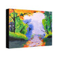 An Impressionists Forest Canvas